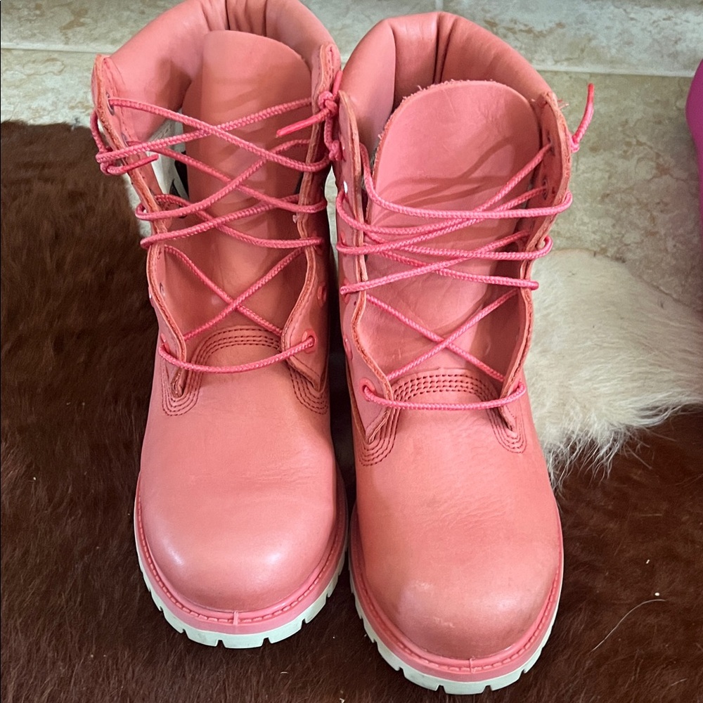 Timberland Pink Women's Boots